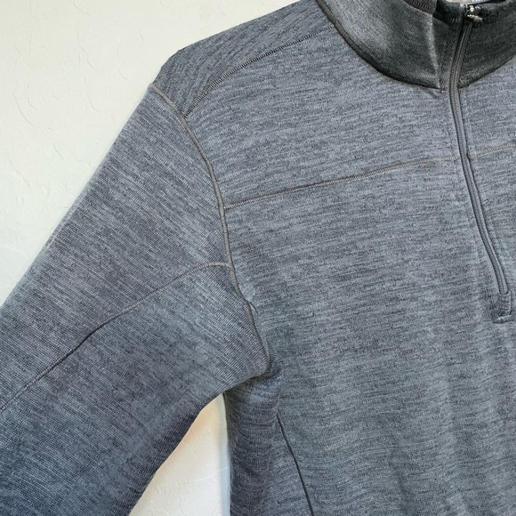 Men’s Kuhl SKAR 1/4 ZIP in grey size small - Picture 3 of 9